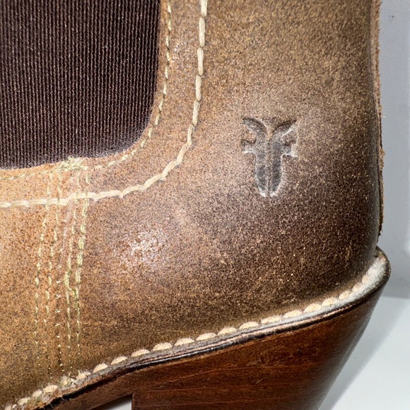 Fry Suede Chelsea Boots Aleksandra Zee Block Heel Women's Size 8 - Picture 8 of 16